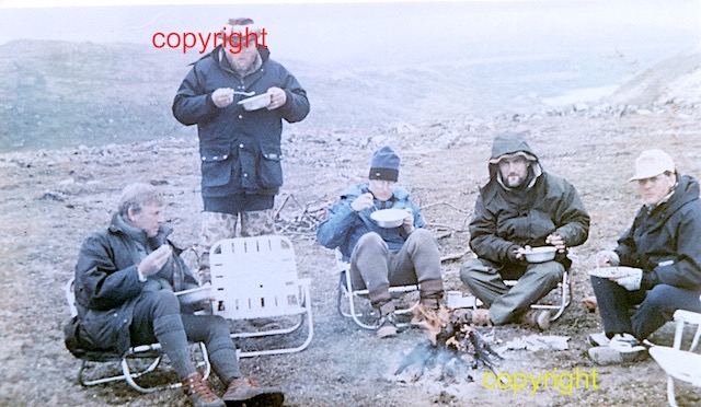 Living rough,  Kola peninsular 1991